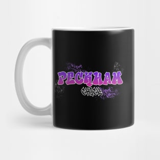 Peckham Chick I Graffiti Design I Neon Colors I Purple Mug